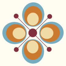 Retro colors Geometrics 