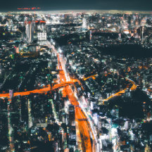 Futuristic Tokyo art