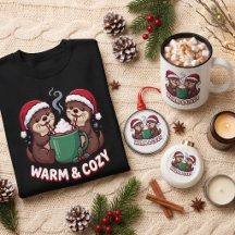 Warm & Cozy Otters Christmas