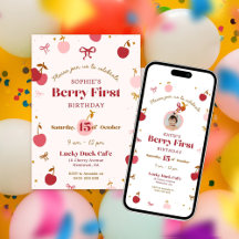 Cherry Bows Birthday