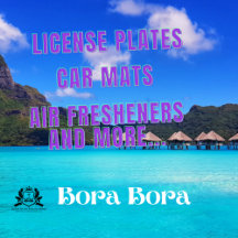 Car Mats--Golf Balls--Air Fresheners—Luggage Tags