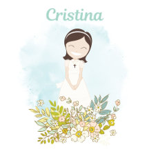 CRISTINA Primera Comunión