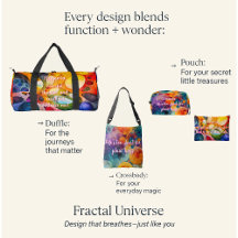 Fractal Universe Bags & Pouches