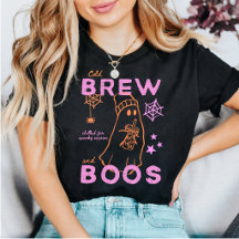 Cold Brew & Boos | Cute Halloween Coffee