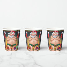 Whimsical Santa's Christmas Cheer, Playful Décor