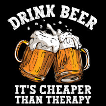 Beer drinking tshirt