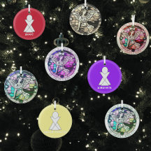 Glass Hanging Ornaments - Spiritual
