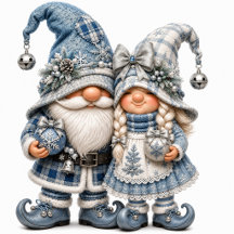 Holiday Gnome Couple
