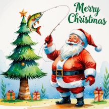 Fishing Lovers Christmas Time