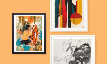 Browse thousands of art pieces in categories from fine art to pop culture or create your own.