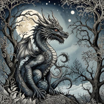 Dragon By Moonlight