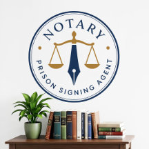 Fountain Pen Scale Mobile Notary Branding Identity