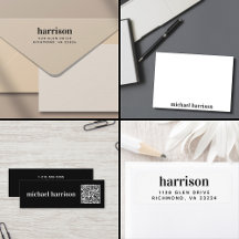 Minimal Modern Bold Typography Monogram