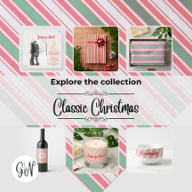 Classic Christmas Gift Wrapping Supplies