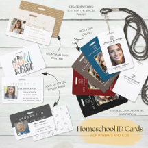 Homeschool ID Cards
