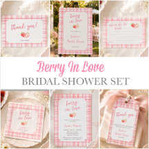 Berry In Love Bridal Shower Collection