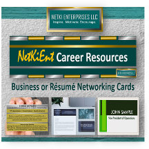 NetKient Résumé Networking Business Cards