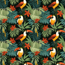 Tropical   Toucan   Pattern 