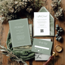 Sage Green | Classic Italian Elegance Wedding