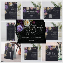 DARK AND MOODY FLORAL SUITE
