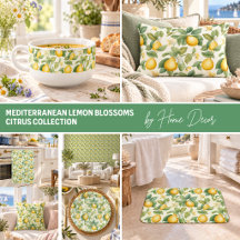 Mediterranean Lemon Blossoms Citrus Collection