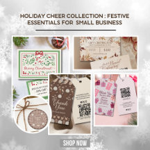 Holiday Cheer, Festive Essentials Small Business 