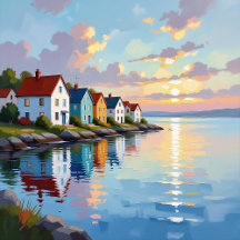 Coastal Sea inlet Beach Cottages