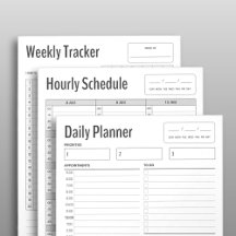 Planner Notepad Collection