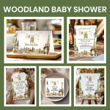 Woodland Animals Baby Shower