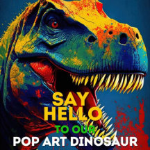 Pop Art Dinosaurs