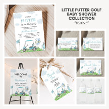 Little Putter Golf Baby Shower Collection