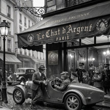LE CHAT D'ARGENT NEW