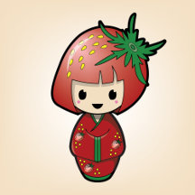Fruit Kokeshi Dolls