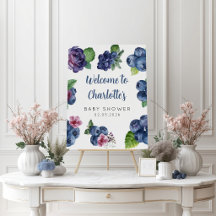 Personalized Berry Sweet Baby Shower Collection
