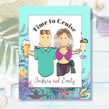 Tropical Cruise Beach Vacation Magnets*
