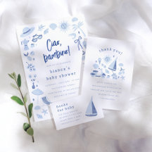 Ciao Bambino Italian Blue Boy Baby Shower