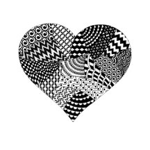 ZenDoodle Love Heart