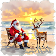 Funny Snowbird Christmas Cards and Gifts