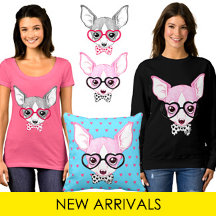 New Arrival - Cute Nerdy Heart Glasses Puppy