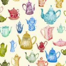 Colorful Coffee & Teapots