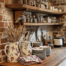 Rustic Kitchen Elegance