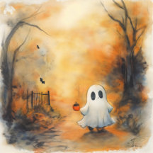 Spooky whimsy halloween