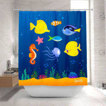 Shower Curtains: Nautical Shower Curtains