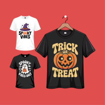 🎃 Spooky & Cute Halloween Tees