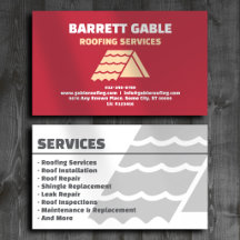 Red Professional Roofing Business Essentials
