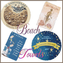 Sun Kissed Summer Beach and Golf Towels