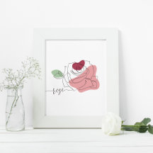 Rose Themed Home Decor and Gift