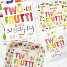 TWO-tti Frutti Cuties 2nd Birthday