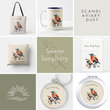 Scandi Aviary Duet Collection