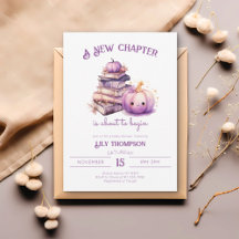 Little Pumpkin New Chapter Fall Baby Shower